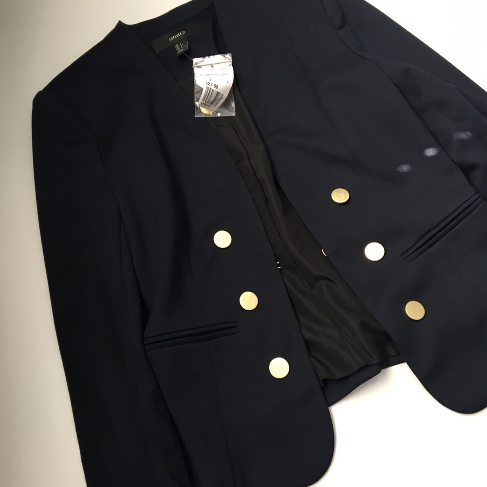 Navy blazer